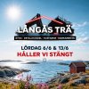 STÄNGT LÖRDAG 6/6 & 13/6