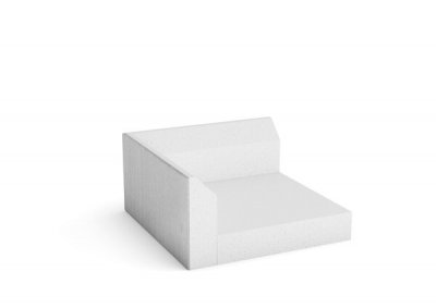 L-ELEMENT HÖRN 300 600X600MM BORSTAD