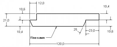 Z-PANEL 21X120 GRUND